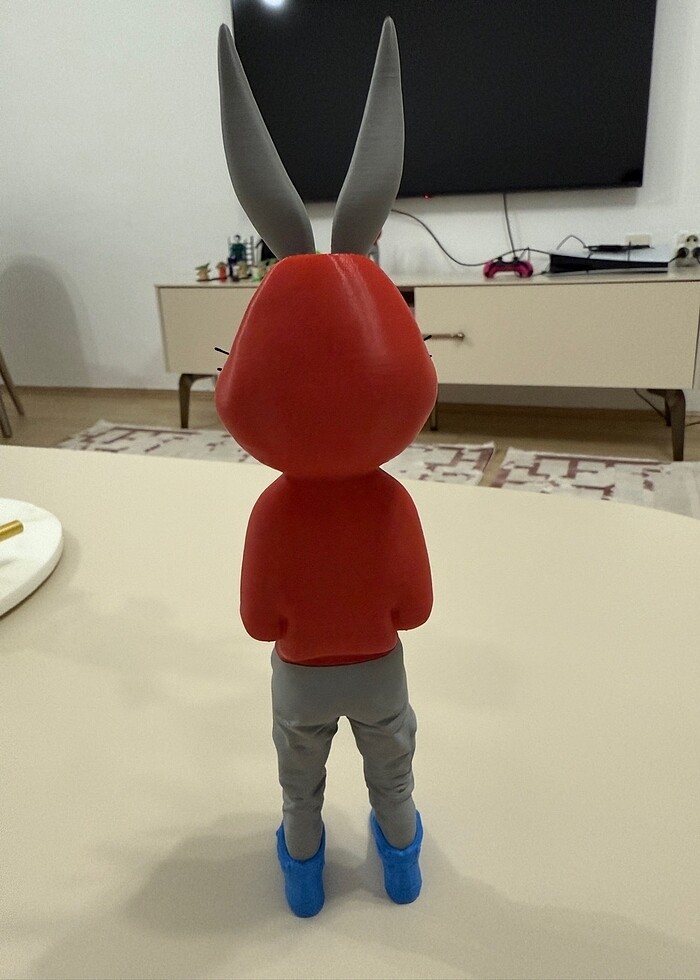 Urban bugs bunny figürü 27 cm - Görsel 3