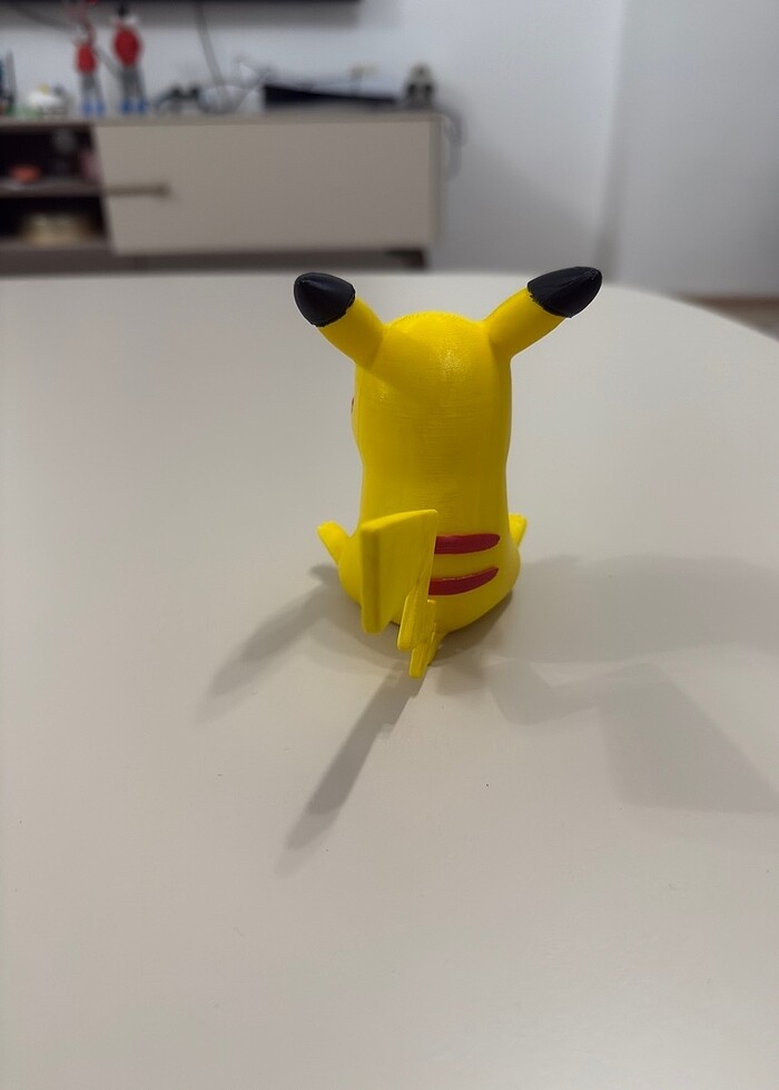 Pikaçu figürü 10 cm - Görsel 2