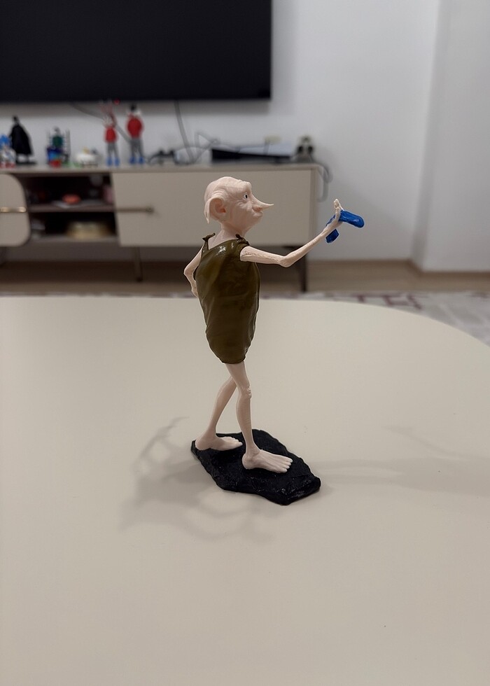 Harry potter dobby figürü 17 cm - Görsel 3