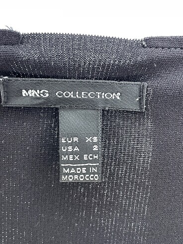 xs Beden siyah Renk Mango Kısa Elbise %70 İndirimli.