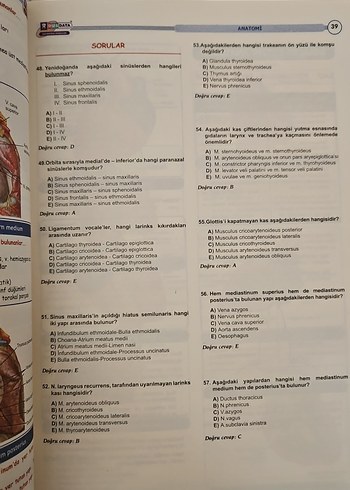 Beden Renk DUS Hızlı Tekrar Temel Bilimler 1. Cilt