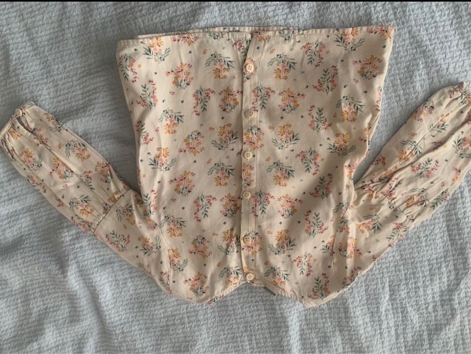 Lcwa 2-3 yaş Çiçekli Bohem Kız Bluzu - Görsel 2