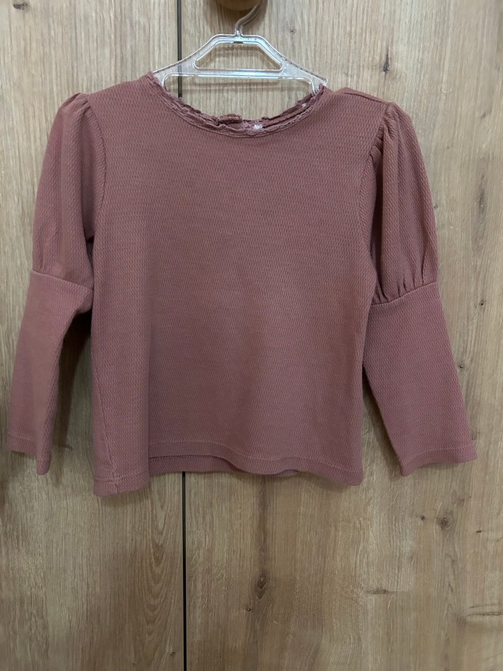 Lcwa 2-3 yaş Kız Çocuk Uzun Kollu Fırfırlı Bluz - Görsel 2