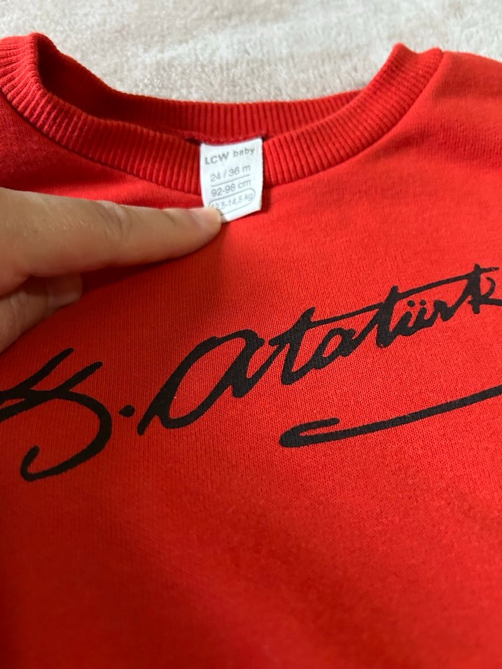 Lcwa 2-3 yaş sweat #atatürk - Görsel 2