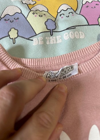 Hellobaby 3 yaş Sweatshirt Seti - Görsel 2