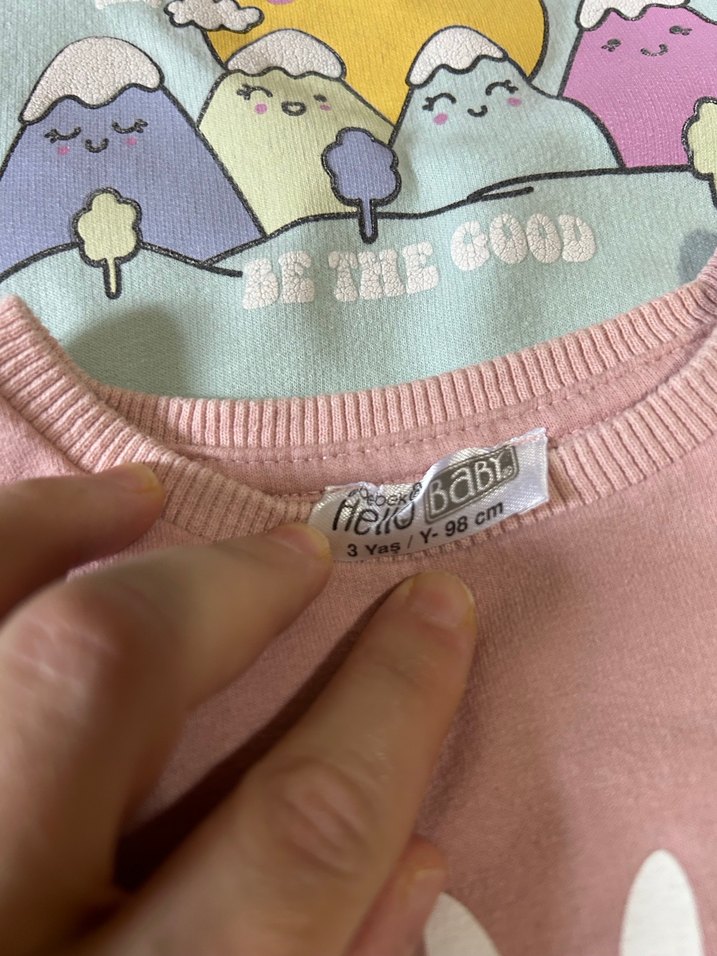 Hellobaby 3 yaş Sweatshirt Seti - Görsel 2