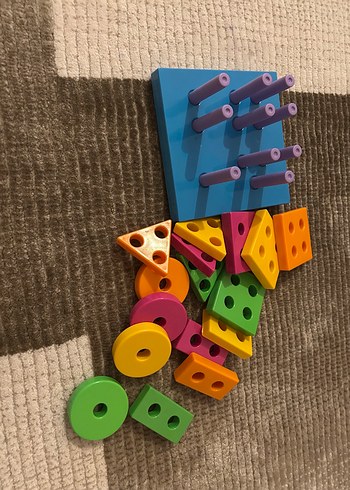 Beden Kiki Geometrik Şekiller Bulmaca Eğitici Oyuncak