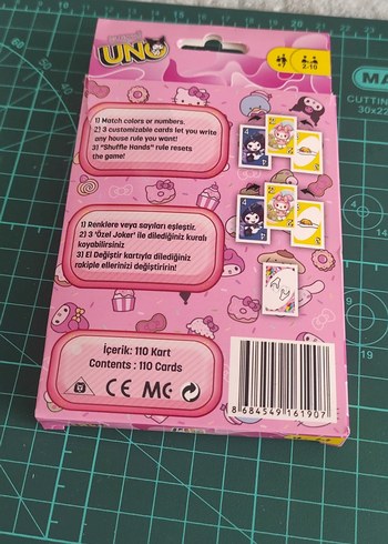 Kuromi Temalı UNO Kart Oyunu