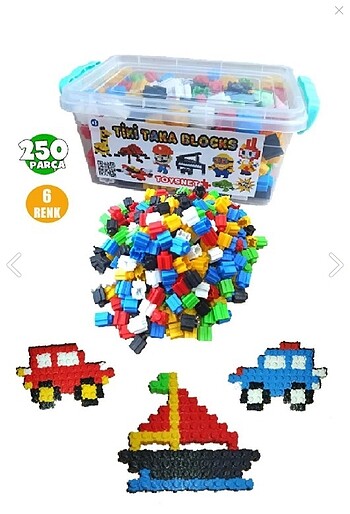 250 parça mini lego