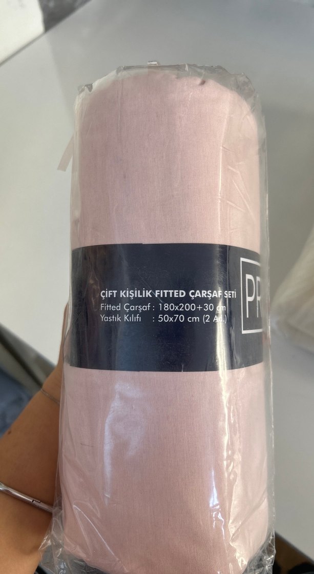 Çift kişilik lastikli çarşaf yastık kılıflı - Görsel 2