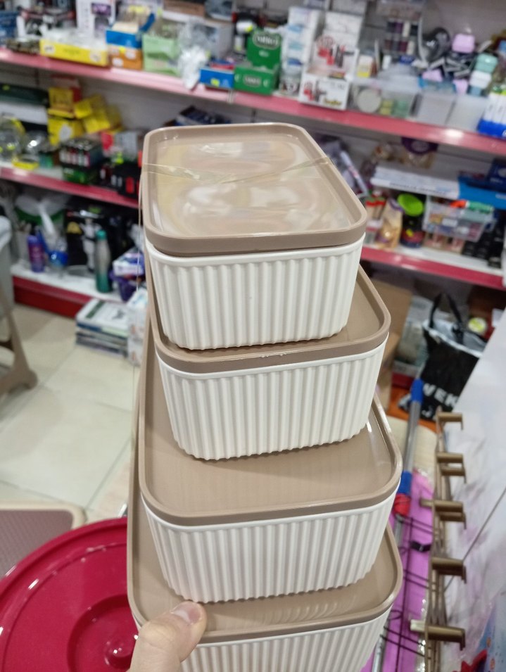 4'LÜ SAKLAMA KABI ŞOK FİYAT  - Görsel 3