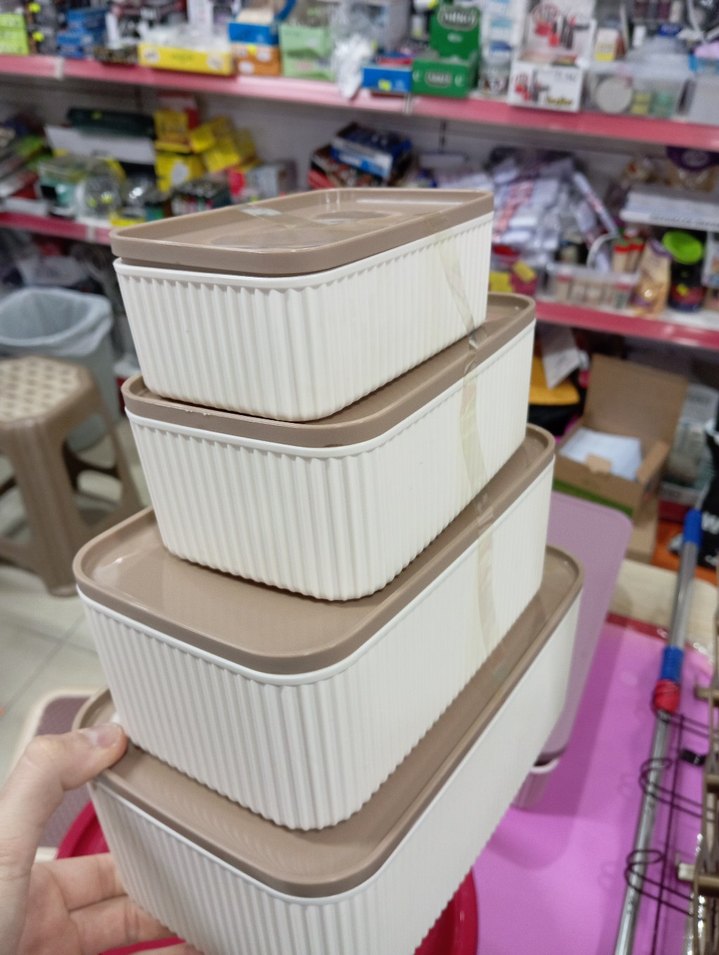 4'LÜ SAKLAMA KABI ŞOK FİYAT  - Görsel 2