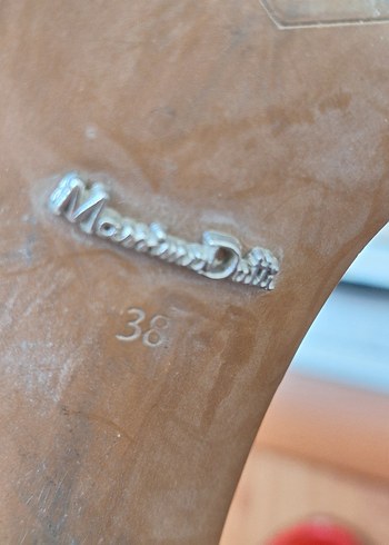 Massimo Dutti Bej Yılan Desenli Tokalı Stiletto