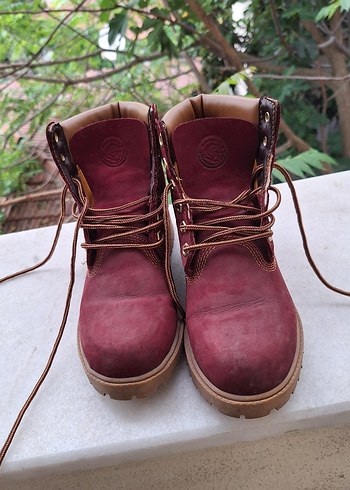36 Beden bordo Renk Bordo Kadın Botlar Tokalı