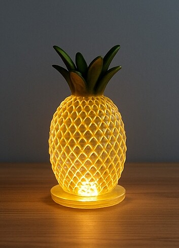 Dekoratif ananas şeklinde dekoratif ışık