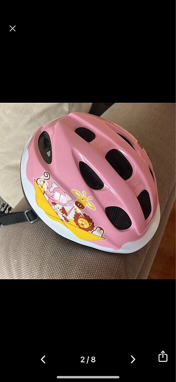 Decathlon kız çocuk kask