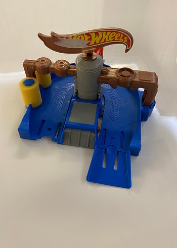 Hot Wheels Mavi Oyuncak Araba Yıkama Seti