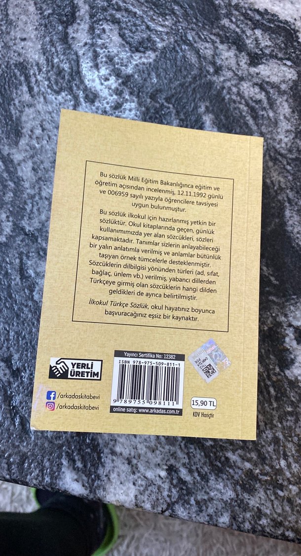 İlkokul Türkçe Sözlük - Ali Püsküllüoğlu - Görsel 4