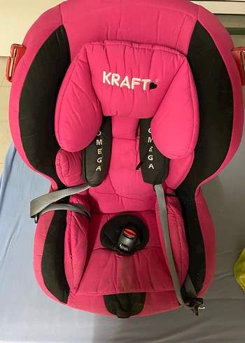 9- 36 kg Beden Kraft Pembe Çocuk Oto Koltuğu