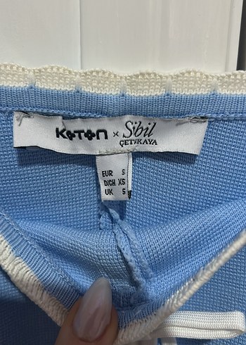 Koton Kadın Şort Tulum - Görsel 4