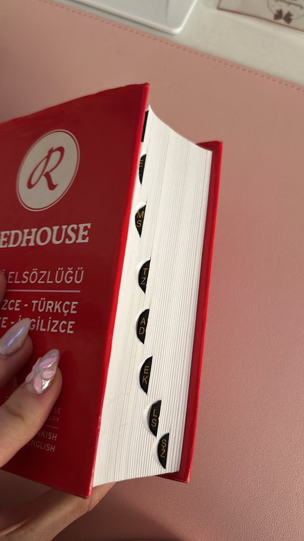 Redhouse İngilizce-Türkçe Sözlük - Görsel 5