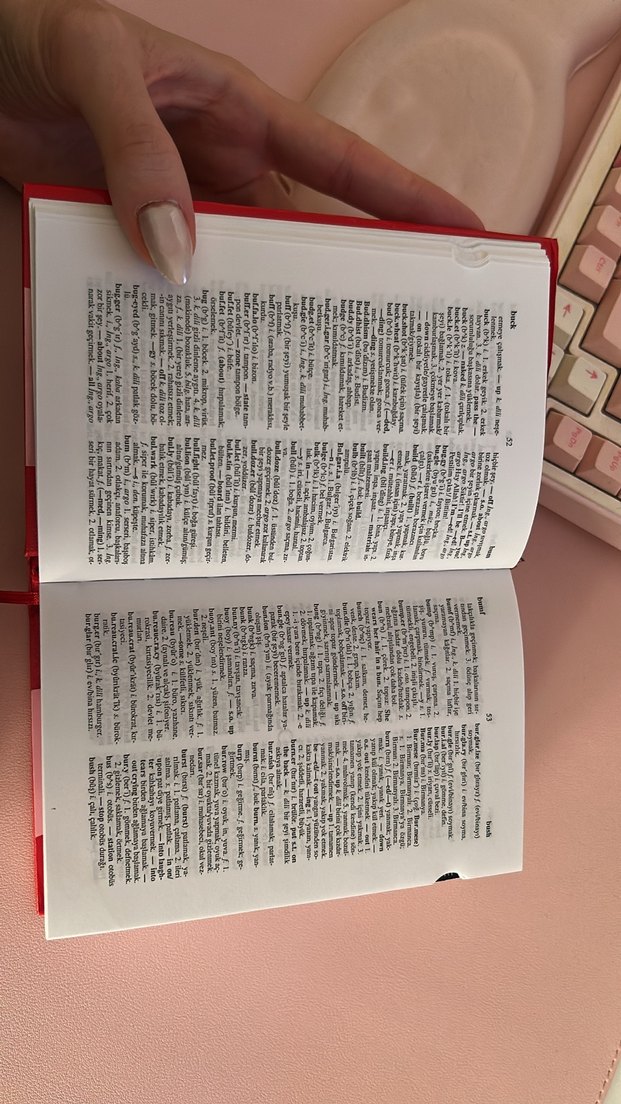 Redhouse İngilizce-Türkçe Sözlük - Görsel 3