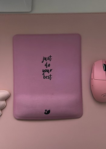 Pembe Mouse Pad - Görsel 2