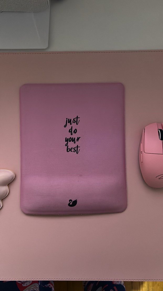 Pembe Mouse Pad - Görsel 2