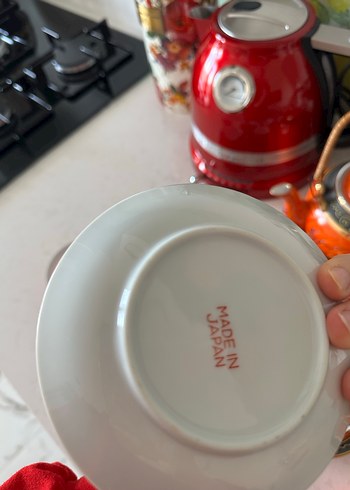 Ejderha Desenli Porselen Japon Çay Seti Geyşa damgalı - Görsel 5