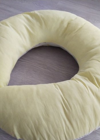 Sarı Desenli Emzirme ve Hamilelik Yastığı - Görsel 7