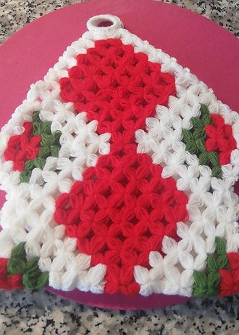 Renkli Örgü Banyo Süngeri - Görsel 4