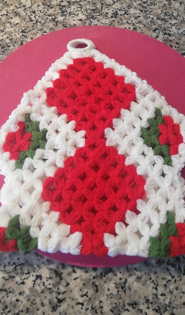 Renkli Örgü Banyo Süngeri - Görsel 4