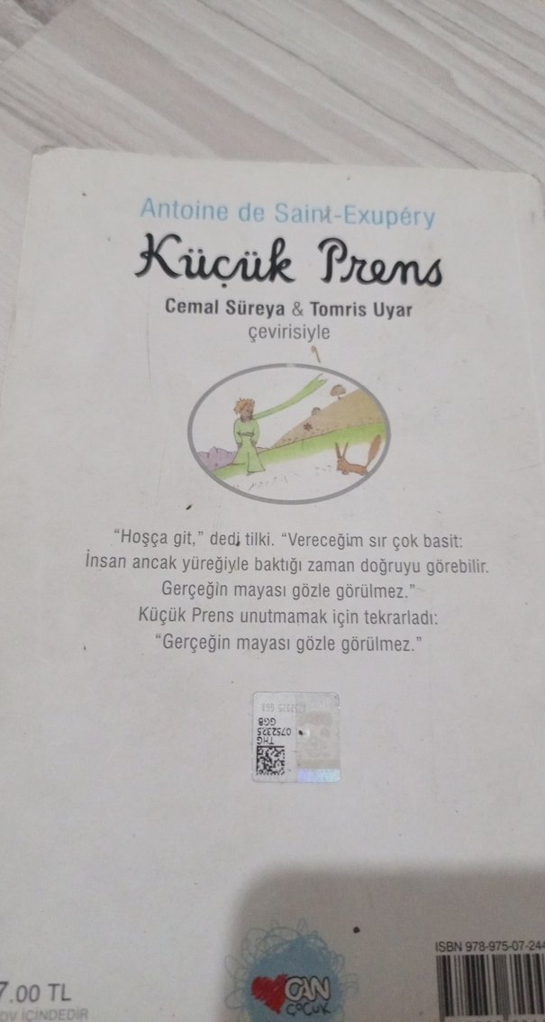 Küçük Prens - Antoine de Saint-Exupéry - Görsel 2