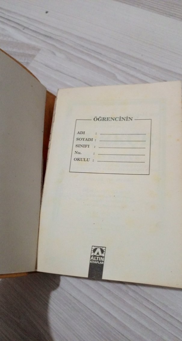 İlköğretim Türkçe Altın Sözlük A - Görsel 3