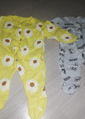 Renkli Desenli Çocuk Uyku Kıyafetleri 4 adet - Görsel 2