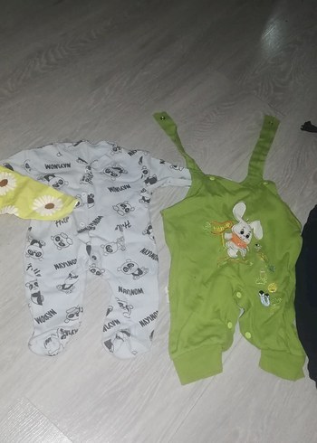 Renkli Desenli Çocuk Uyku Kıyafetleri 4 adet - Görsel 4