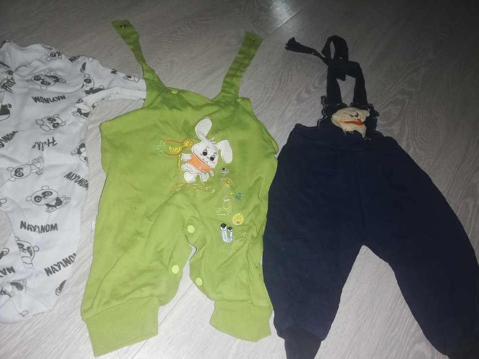 Renkli Desenli Çocuk Uyku Kıyafetleri 4 adet - Görsel 3