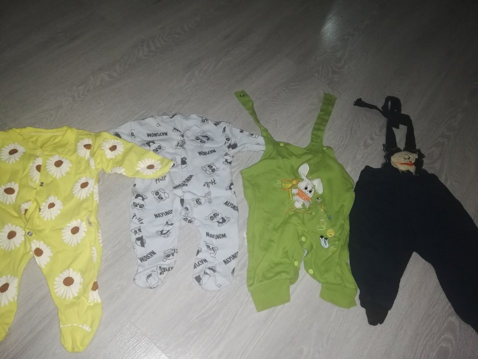 Renkli Desenli Çocuk Uyku Kıyafetleri 4 adet - Görsel 4