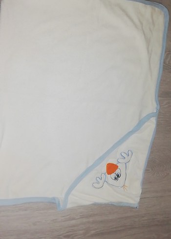 Bebek için Beyaz Polar Battaniye - Görsel 3