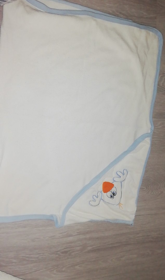 Bebek için Beyaz Polar Battaniye - Görsel 3