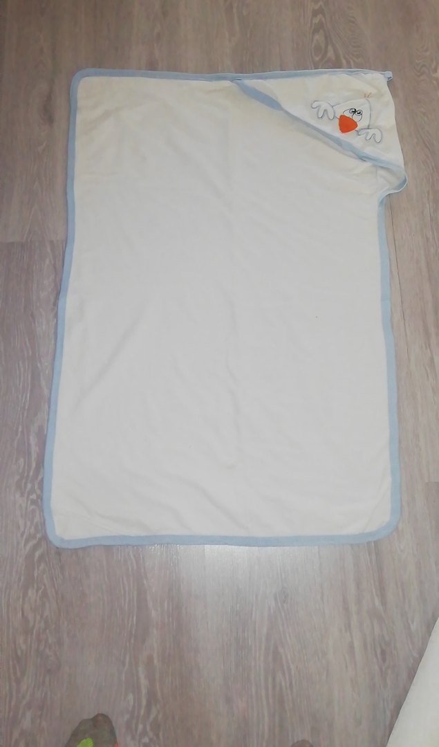 Bebek için Beyaz Polar Battaniye - Görsel 2