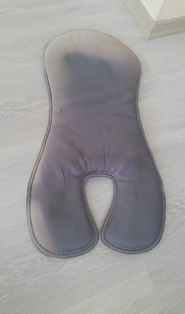 Happybaby Gri Bebek arabası minderi - Görsel 4