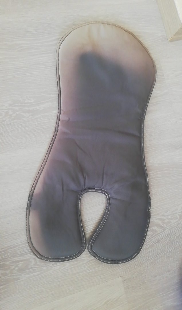 Happybaby Gri Bebek arabası minderi - Görsel 3