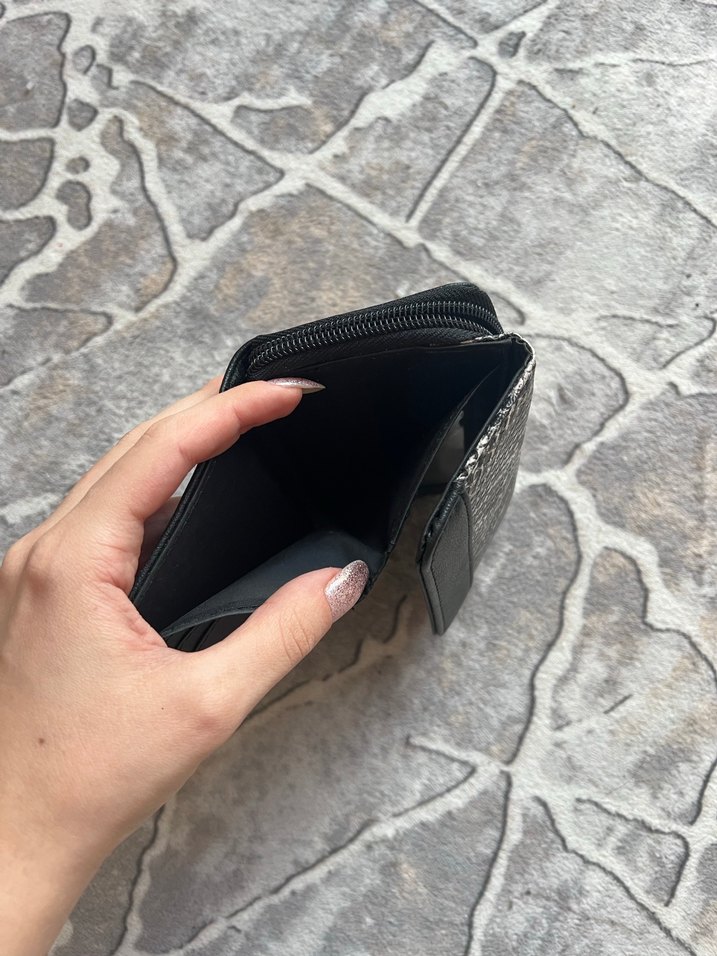 Yılan Derisi Desenli Cüzdan - Görsel 5