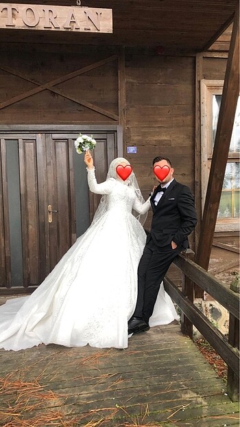 Diğer Tesettür gelinlik