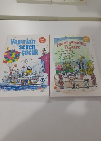 Vapurları Seven Çocuk ve Akvaryumdaki Tiyatro Kitapları