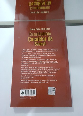 Çanakkale'de Çocuklar da Savaştı - Tarih Kitabı