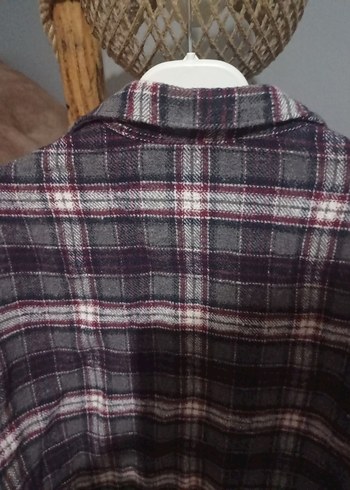 Gri Ekose Desenli Erkek Gömlek - Görsel 3