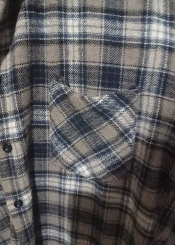 Gri Ekoseli Erkek Gömlek - Görsel 3