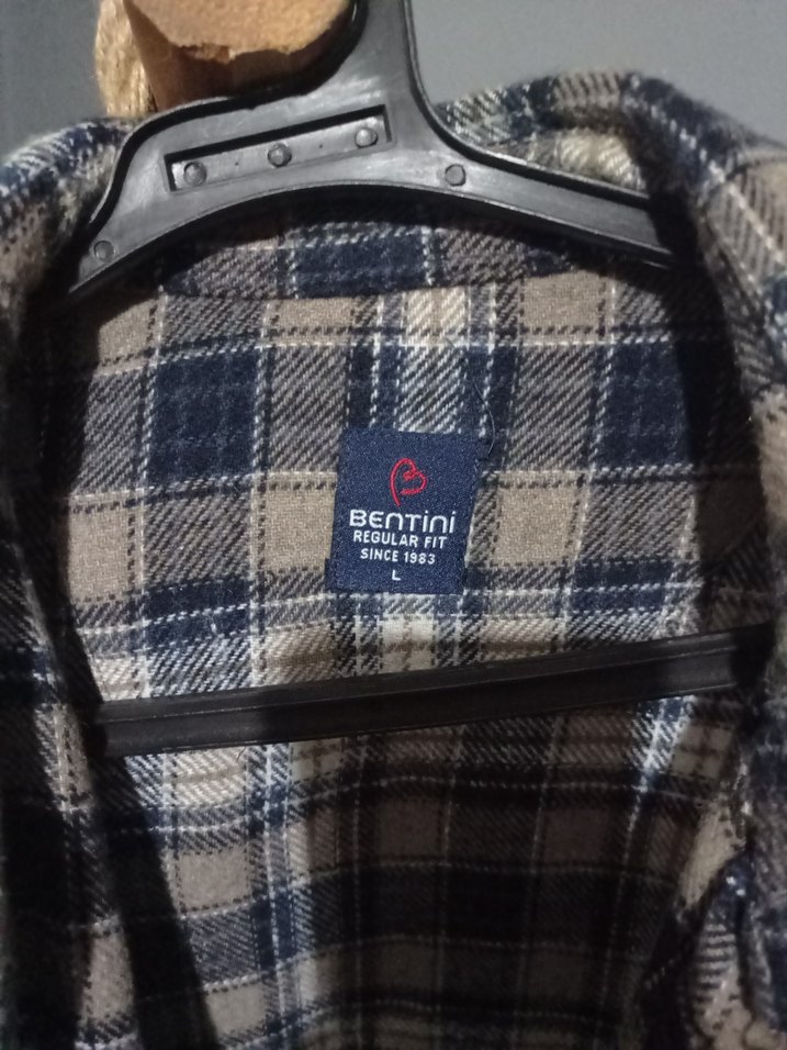 Gri Ekoseli Erkek Gömlek - Görsel 5